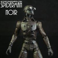 Spiderman Noir (Marvel Legends) Custom Action Figure
