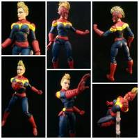 Captain Marvel (Marvel Now!) (Marvel Legends) Custom Action Figure