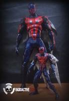 Spider-Man 2099 (Spider-Man) Custom Action Figure