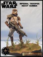 Imperial Heavy Weapons Trooper (Star Wars) Custom Diorama / Playset