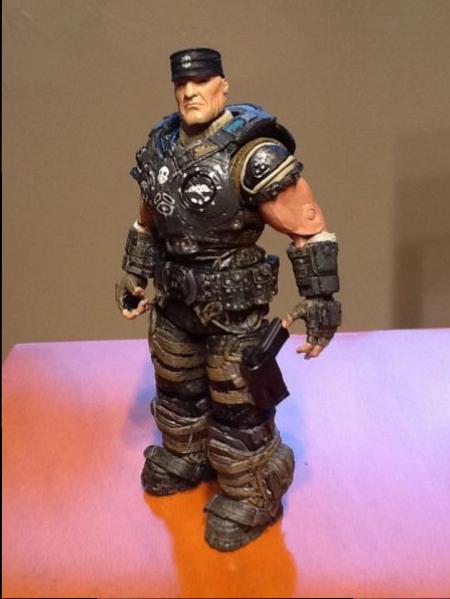 Colonel Victor Hoffman (Gears Of War) Custom Action Figure