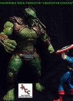 Predahulk (Predator/Incredible Hulk "Crossover Custom" (Marvel) Custom Action Figure
