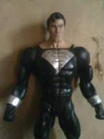 Black Superman (Regeneration Suit) (Short Hair Ver.) (DC Universe) Custom Action Figure