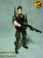 Night Force Lt. Falcon (G.I. Joe) Custom Action Figure