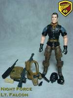 Night Force Lt. Falcon (G.I. Joe) Custom Action Figure