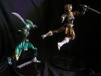 Mighty Morphin' Armored Yellow Ranger (Power Rangers) Custom Action Figure