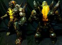 Dark Kahn (Mortal Kombat vs. DC Universe) Custom Action Figure