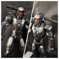 WAR MACHINE Don Cheadle RHODIE (Marvel) Custom Action Figure