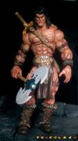 Conan the Barbarian (Olivetti Inspired) (Dark Horse) Custom Action Figure
