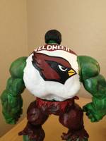 Az Cardinals Jared Veldheer Special Edition Hulk (Marvel Select) Custom Action Figure