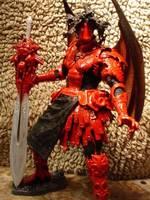 The Vampire Gerad in Dracula's Armor (Version 2) (Original) Custom Action Figure