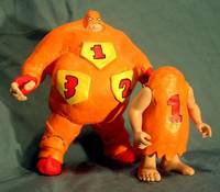 Cluemaster and Clue Henchman (The Batman) (Batman Animated) Custom Action Figure