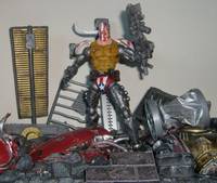 War Torn Superpatriot (Freak Force) Custom Action Figure