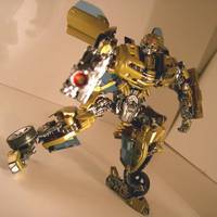 Gold Transformers Movie 08 Bumblebee (Transformers - Movie) Custom Action Figure