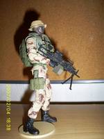 SF Gunner Desert Ops (Special Forces) Custom Action Figure