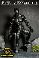 Black Panther (Street Fighter) Custom Action Figure