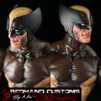 Wolverine (Brown Costume) (Marvel Legends) Custom Action Figure