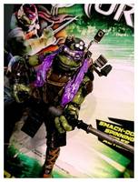 Custom Teenage Mutant Ninja Turtles 2014 Movie Donnie (Teenage Mutant Ninja Turtles) Custom Action Figure