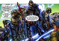 Cyber- Sidhe Soldier (Marvel Legends) Custom Action Figure