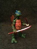 Leonardo (Battle Damaged) (Teenage Mutant Ninja Turtles) Custom Action Figure