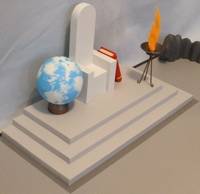 Rock of Eternity Playset (Captain Marvel) Custom Diorama / Playset