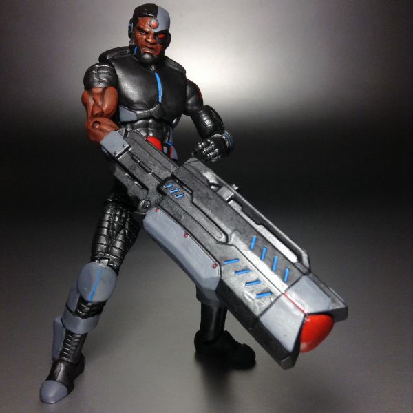 custom cyborg figure