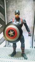 Captain America (Black Ops) (Marvel Universe) Custom Action Figure