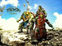 Topper Figurine Snapco TMNT (Teenage Mutant Ninja Turtles) Custom Miniature / Figurine