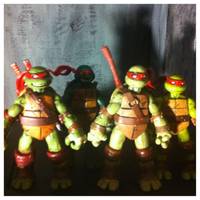 Tmnt Set Orginal Mask Color (Teenage Mutant Ninja Turtles) Custom Action Figure