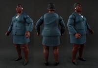 DC Amanda Waller (DC Direct) Custom Action Figure