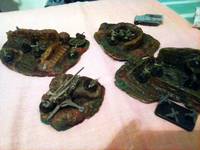Axis and Allies Dioramas (Random) Custom Diorama / Playset