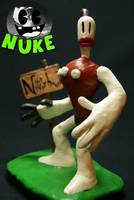 Klaymen (the Neverhood) (Neverhood) Custom Statue / Bust