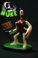Klaymen (the Neverhood) (Neverhood) Custom Statue / Bust