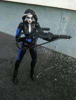 Domino (Marvel Universe) Custom Action Figure