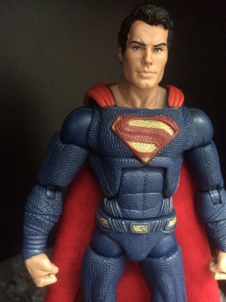 Boneco Custom Superman Henry Cavill Filme Herói DC