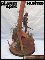 Hunted (Planet of the Apes) Custom Diorama / Playset