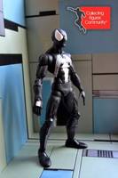 Black Spider-Man ( Dark Avengers ) (Marvel Legends) Custom Action Figure