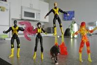 New Mutants (Marvel Universe) Custom Action Figure