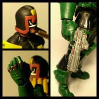 Judge Dredd (2000 AD) Custom Action Figure
