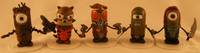 Guardians of the Galaxy Minions (Despicable Me) Custom Miniature / Figurine