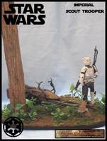 Scout Trooper (Star Wars) Custom Diorama / Playset