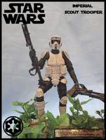 Scout Trooper (Star Wars) Custom Diorama / Playset
