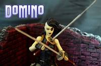 Domino (Goth Punk Assassin) (Marvel Legends) Custom Action Figure