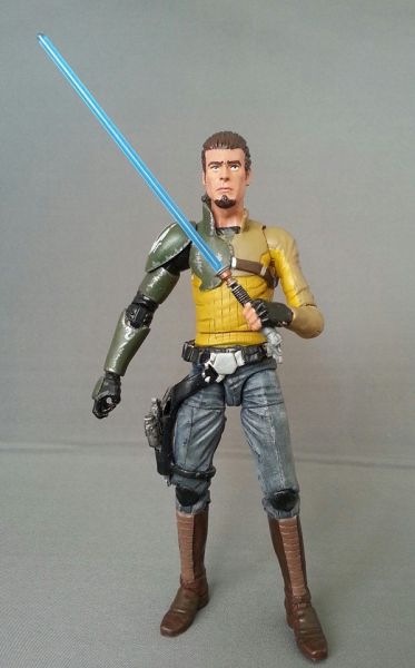 Star Wars Rebels Custom Figure: Kanan Jarrus - Human Jedi ( realistic  version )