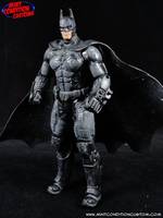Batman Arkham Origins (Battle Damaged W/ Shock Gloves) (DC Universe) Custom Action Figure
