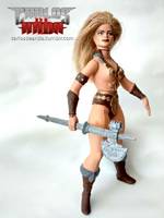 Battleground Teela Vintage (Masters of the Universe) Custom Action Figure