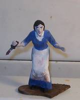 Resident Evil 4 Lady Knife Ganado (Resident Evil) Custom Action Figure