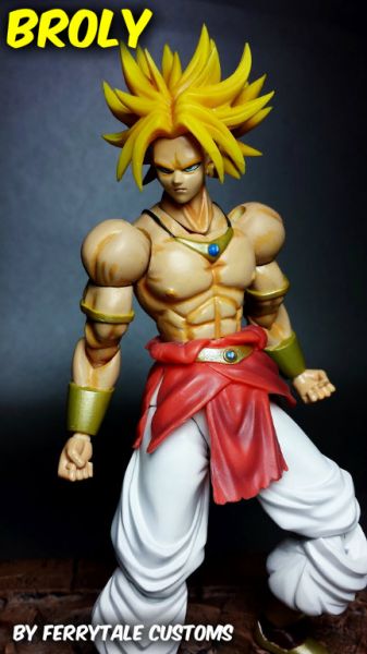 Broly SSj5 Custom Figure from the - Ferrytale Customs