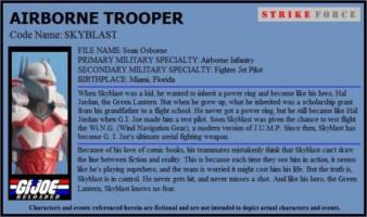 G.I. Joe Strike Force Skyblast (G.I. Joe) Custom Action Figure