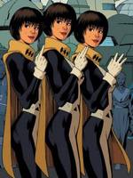 TRIPLICATE GIRL Luornu Durgo Legion of Super-Heroes Earth-Prime (DC Universe) Custom Action Figure